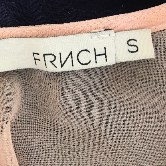 FRNCH Blush Pink Jacquard Skater Dress - Picture 10 of 10